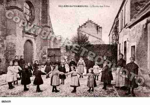 Ville de VILLERSSAINTFRAMBOURG Carte postale ancienne