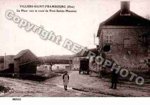 Ville de VILLERSSAINTFRAMBOURG Carte postale ancienne