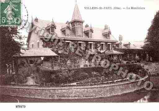 Ville de VILLERSSAINTPAUL Carte postale ancienne