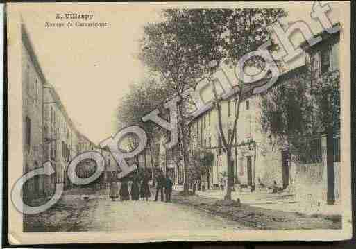 Ville de VILLESPY Carte postale ancienne