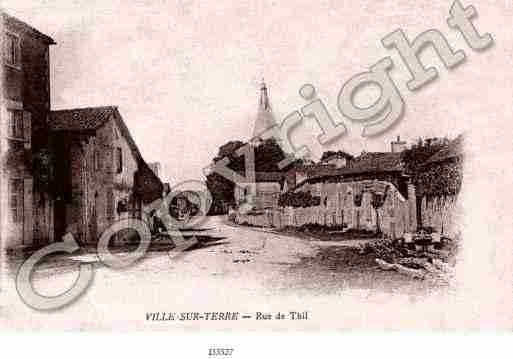 Ville de VILLESTERRE Carte postale ancienne