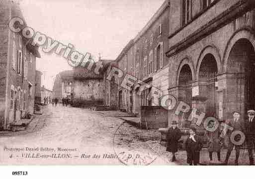 Ville de VILLESURILLON Carte postale ancienne