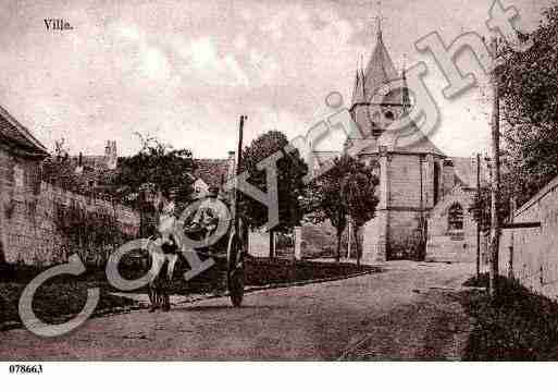 Ville de VILLESURRETOURNE Carte postale ancienne