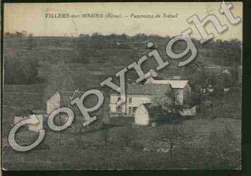 Ville de VILLIERSSAINTDENIS Carte postale ancienne