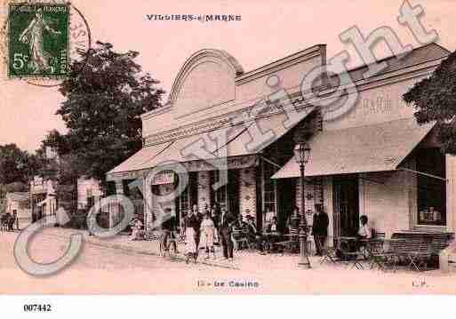 Ville de VILLIERSSURMARNE Carte postale ancienne Ville de VILLIERSSURMARNE Carte postale ancienne