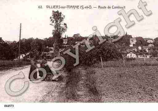 Ville de VILLIERSSURMARNE Carte postale ancienne