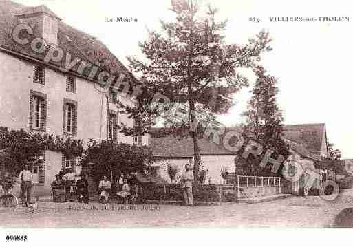 Ville de VILLIERSSURTHOLON Carte postale ancienne