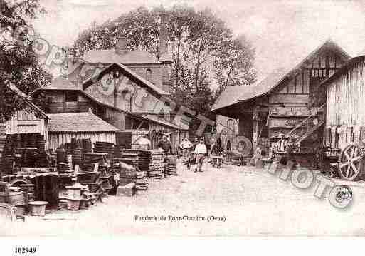 Ville de VIMOUTIERS Carte postale ancienne