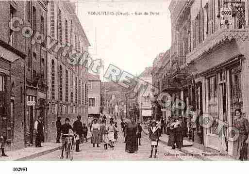 Ville de VIMOUTIERS Carte postale ancienne