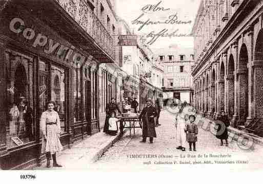 Ville de VIMOUTIERS Carte postale ancienne