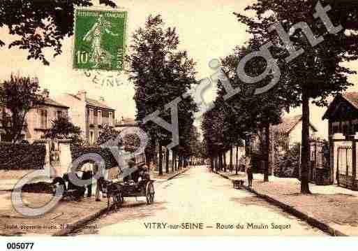 Ville de VITRYSURSEINE Carte postale ancienne