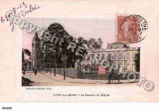 Ville de VITRYSURSEINE Carte postale ancienne