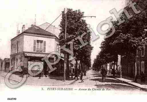 Ville de VITRYSURSEINE Carte postale ancienne