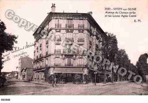 Ville de VITRYSURSEINE Carte postale ancienne