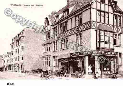 Ville de WESTENDE Carte postale ancienne Ville de WESTENDE Carte postale ancienne