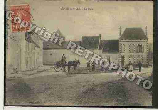 Ville de YEVRELAVILLE Carte postale ancienne