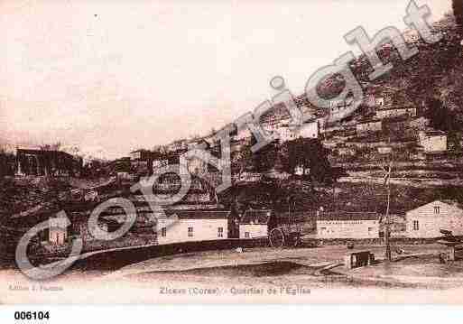 Ville de ZICAVO Carte postale ancienne Ville de ZICAVO Carte postale ancienne