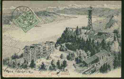 Ville de ZURICH Carte postale ancienne Ville de ZURICH Carte postale ancienne