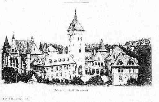 Ville de ZURICH Carte postale ancienne Ville de ZURICH Carte postale ancienne
