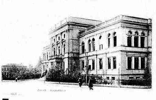 Ville de ZURICH Carte postale ancienne Ville de ZURICH Carte postale ancienne