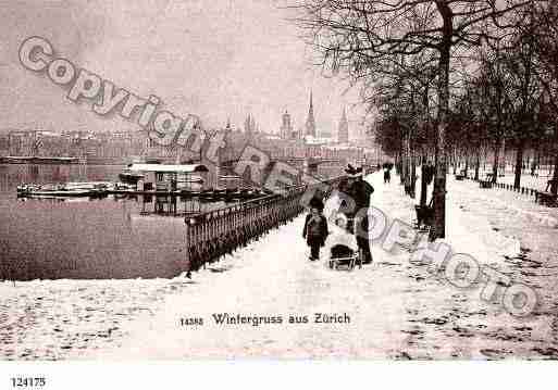 Ville de ZURICH Carte postale ancienne Ville de ZURICH Carte postale ancienne