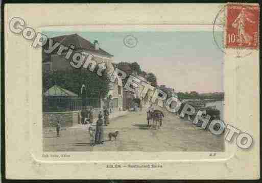 Ville de ABLONSURSEINE Carte postale ancienne