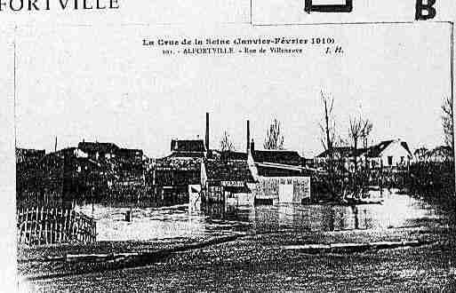 Ville de ALFORTVILLE Carte postale ancienne