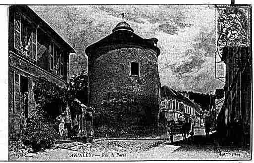 Ville de ANDILLY Carte postale ancienne