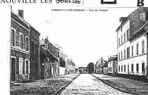 Ville de ARNOUVILLELESGONESSE Carte postale ancienne