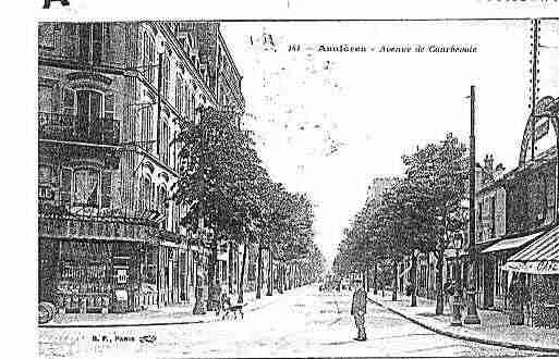 Ville de ASNIERESSURSEINE Carte postale ancienne