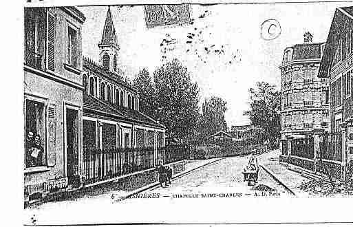 Ville de ASNIERESSURSEINE Carte postale ancienne