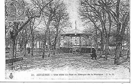 Ville de ASNIERESSURSEINE Carte postale ancienne Ville de ASNIERESSURSEINE Carte postale ancienne