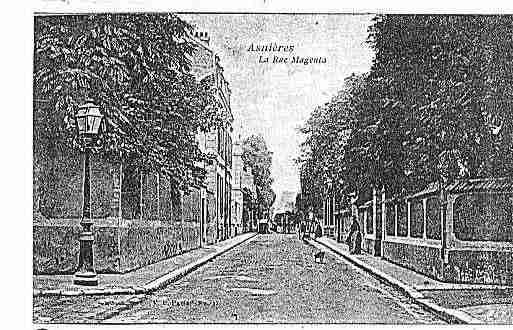 Ville de ASNIERESSURSEINE Carte postale ancienne