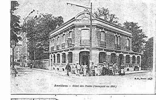 Ville de ASNIERESSURSEINE Carte postale ancienne