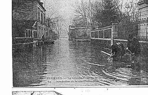 Ville de ASNIERESSURSEINE Carte postale ancienne