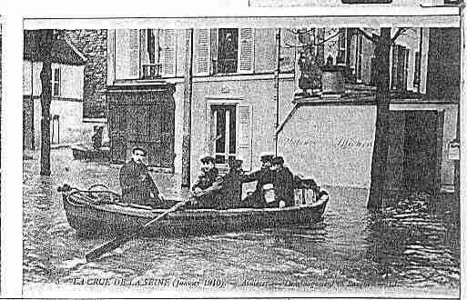 Ville de ASNIERESSURSEINE Carte postale ancienne