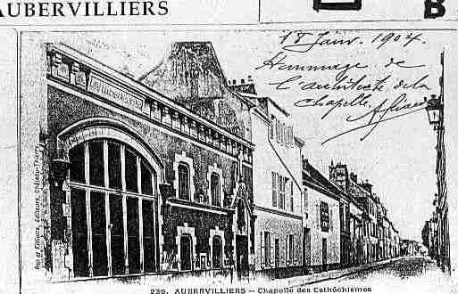 Ville de AUBERVILLIERS Carte postale ancienne
