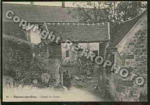 Ville de AUVERSSUROISE Carte postale ancienne