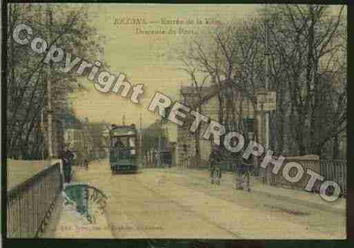 Ville de BEZONS Carte postale ancienne