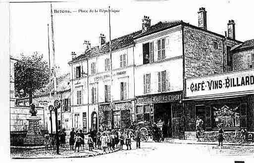 Ville de BEZONS Carte postale ancienne