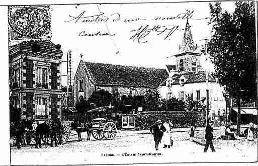 Ville de BEZONS Carte postale ancienne