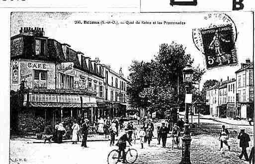 Ville de BEZONS Carte postale ancienne