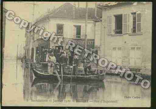 Ville de BEZONS Carte postale ancienne