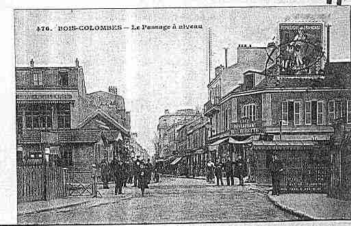 Ville de BOISCOLOMBES Carte postale ancienne