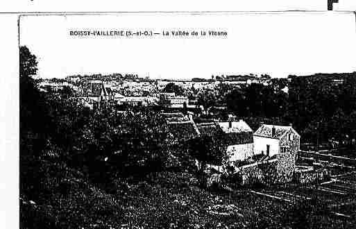 Ville de BOISSYL\'AILLERIE Carte postale ancienne