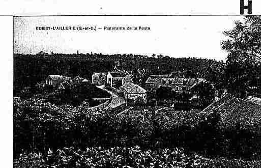 Ville de BOISSYL\'AILLERIE Carte postale ancienne
