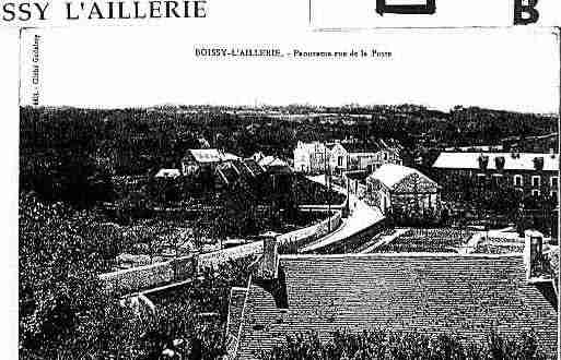 Ville de BOISSYL\'AILLERIE Carte postale ancienne