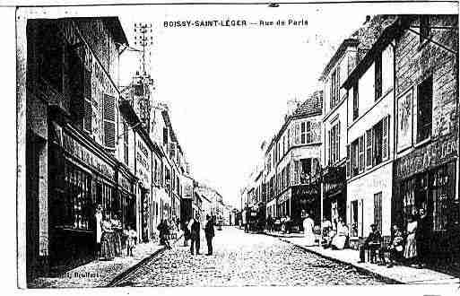 Ville de BOISSYSAINTLEGER Carte postale ancienne