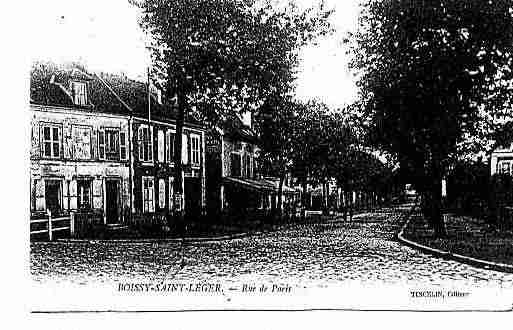 Ville de BOISSYSAINTLEGER Carte postale ancienne