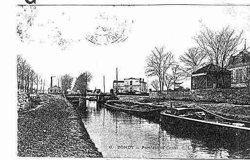 Ville de BONDY Carte postale ancienne